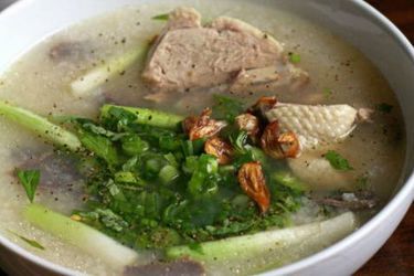 Cháo vịt
