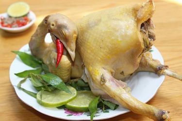 Gà bọc giấy bạc