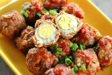 Xíu mại trứng cút