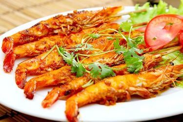 Tôm nướng muối ớt