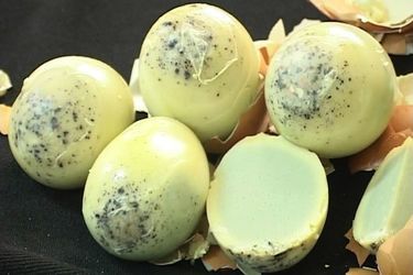 Hột gà nướng