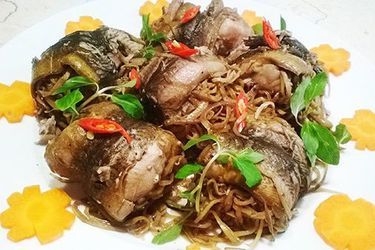 Lươn om hoa chuối