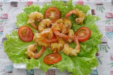 Tôm cuộn khoai tây