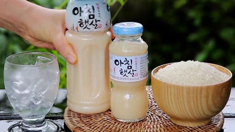 sữa gạo Hàn Quốc đóng chai